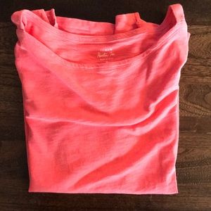 Pretty pink painters t from J Crew